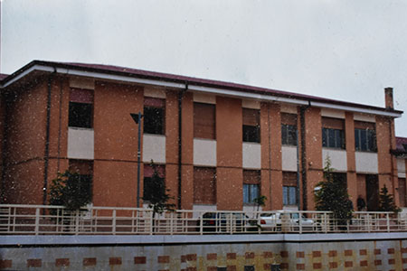 Edificio scolastico demolito